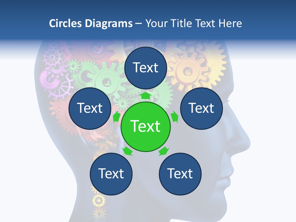 Cog People Medicine PowerPoint Template