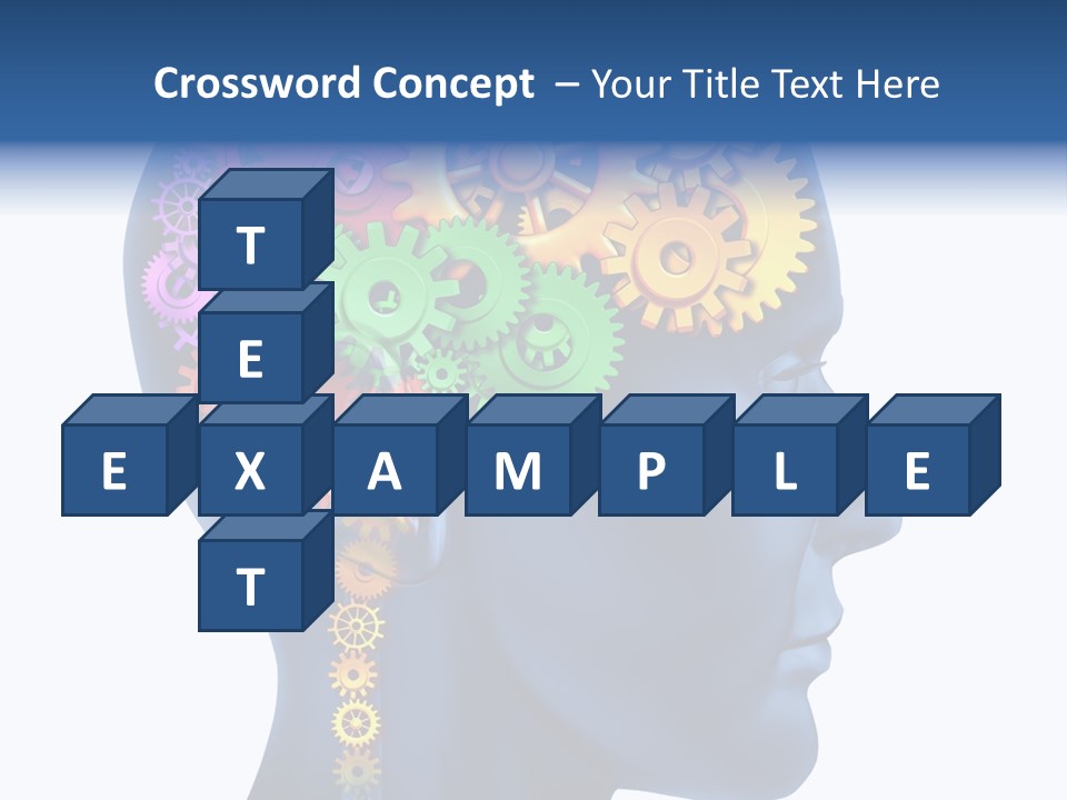 Cog People Medicine PowerPoint Template