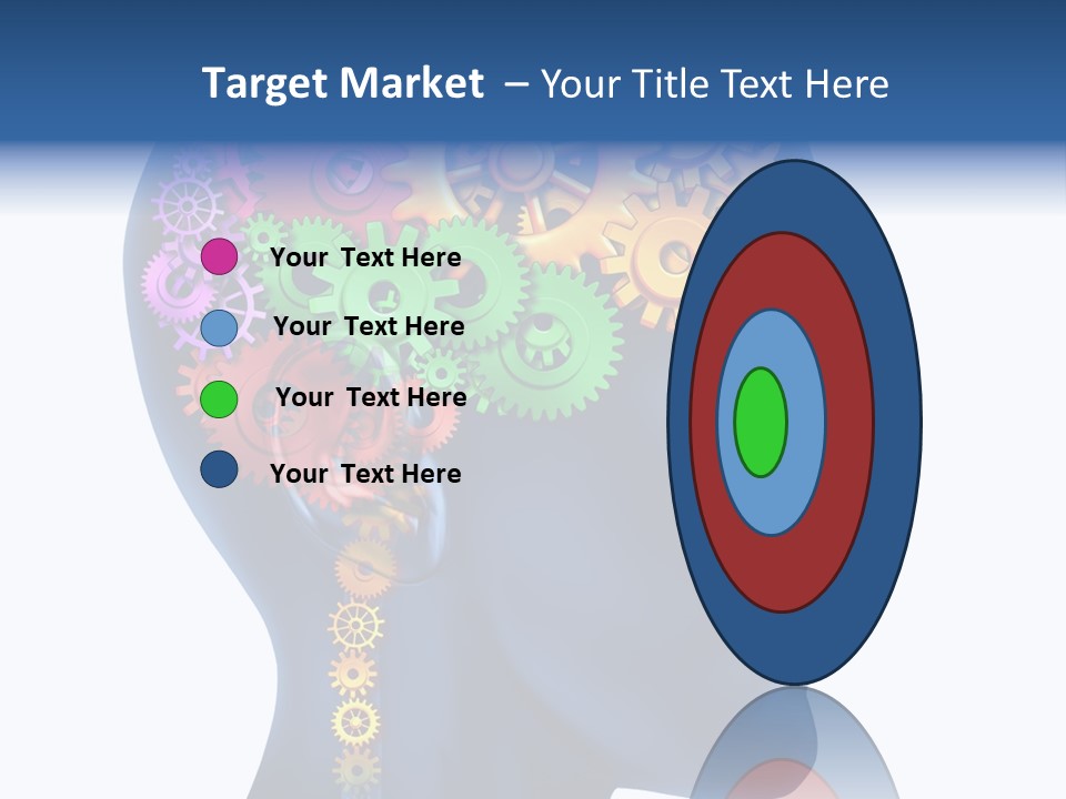 Cog People Medicine PowerPoint Template