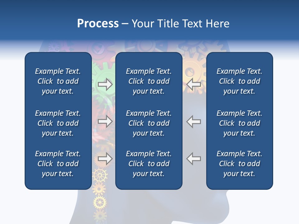 Cog People Medicine PowerPoint Template