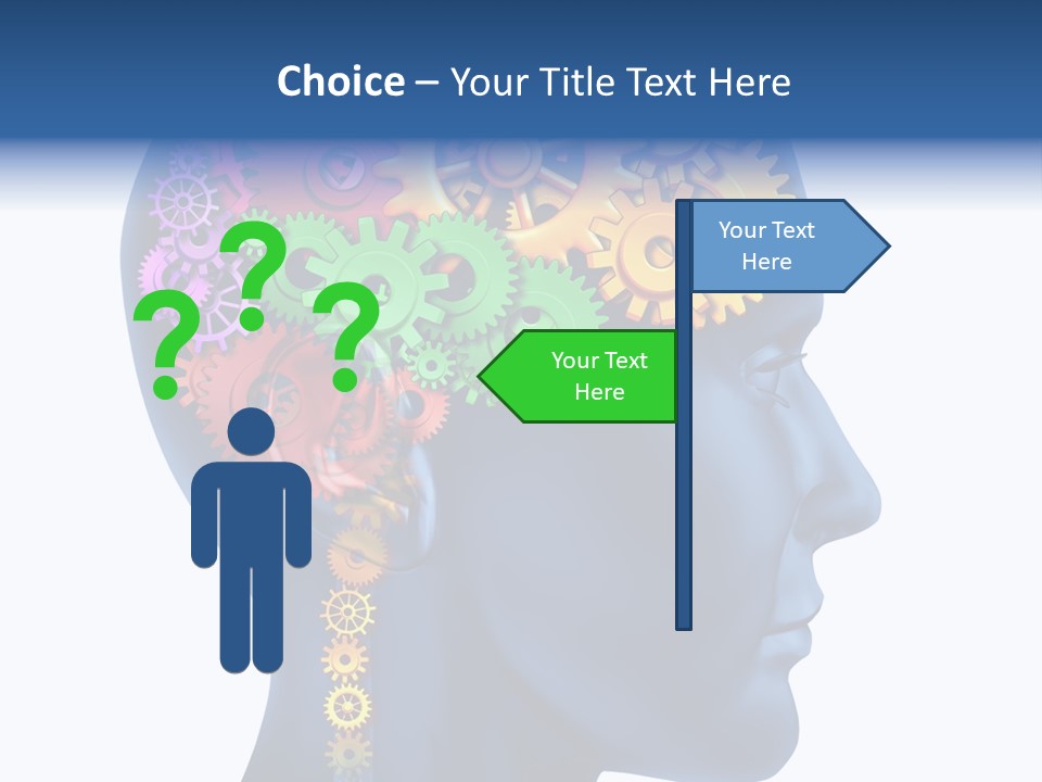 Cog People Medicine PowerPoint Template