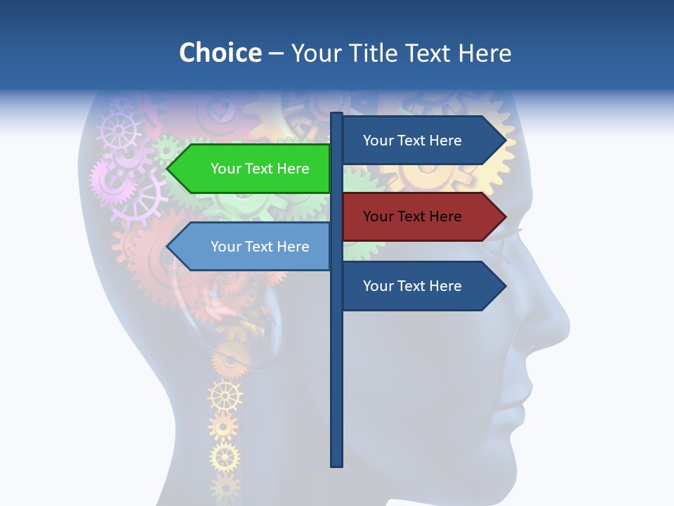 Cog People Medicine PowerPoint Template