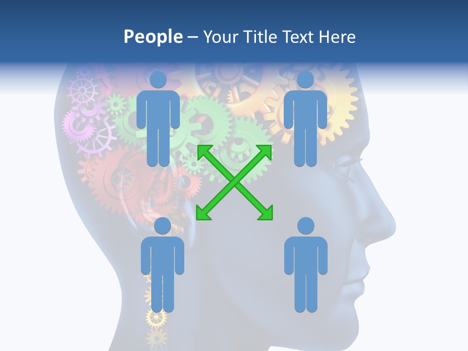 Cog People Medicine PowerPoint Template