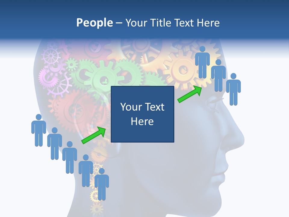 Cog People Medicine PowerPoint Template