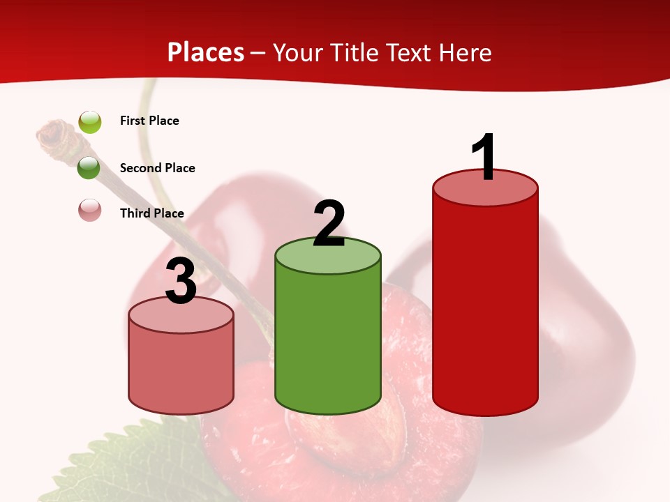 Object Ripe Half PowerPoint Template