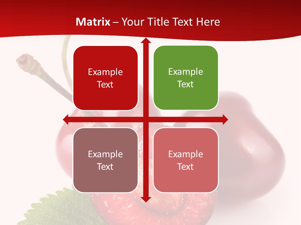 Object Ripe Half PowerPoint Template