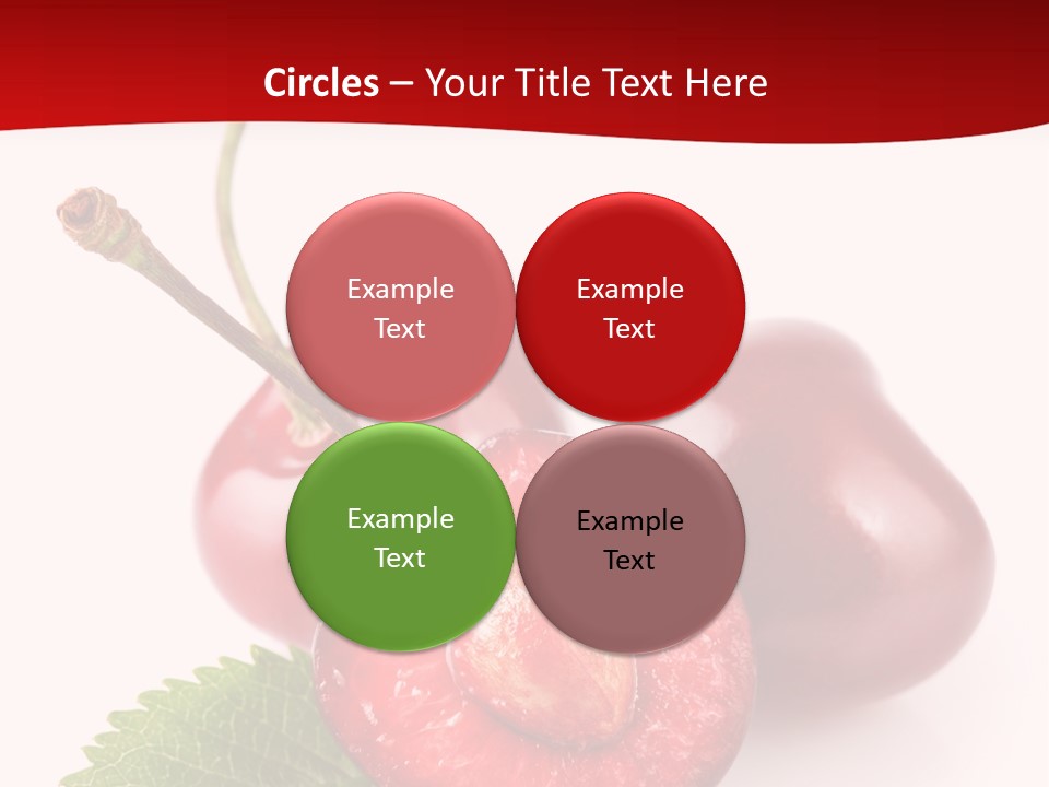 Object Ripe Half PowerPoint Template