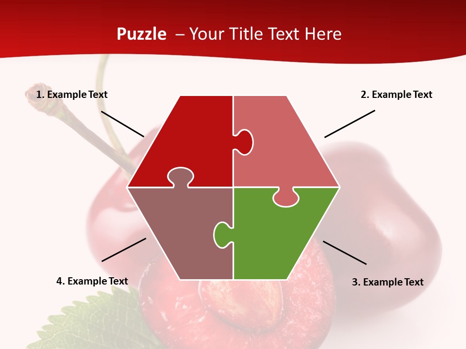 Object Ripe Half PowerPoint Template