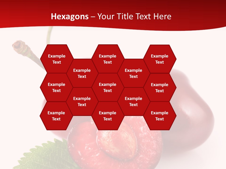 Object Ripe Half PowerPoint Template