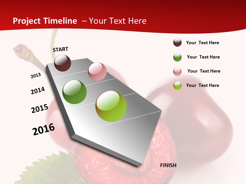 Object Ripe Half PowerPoint Template