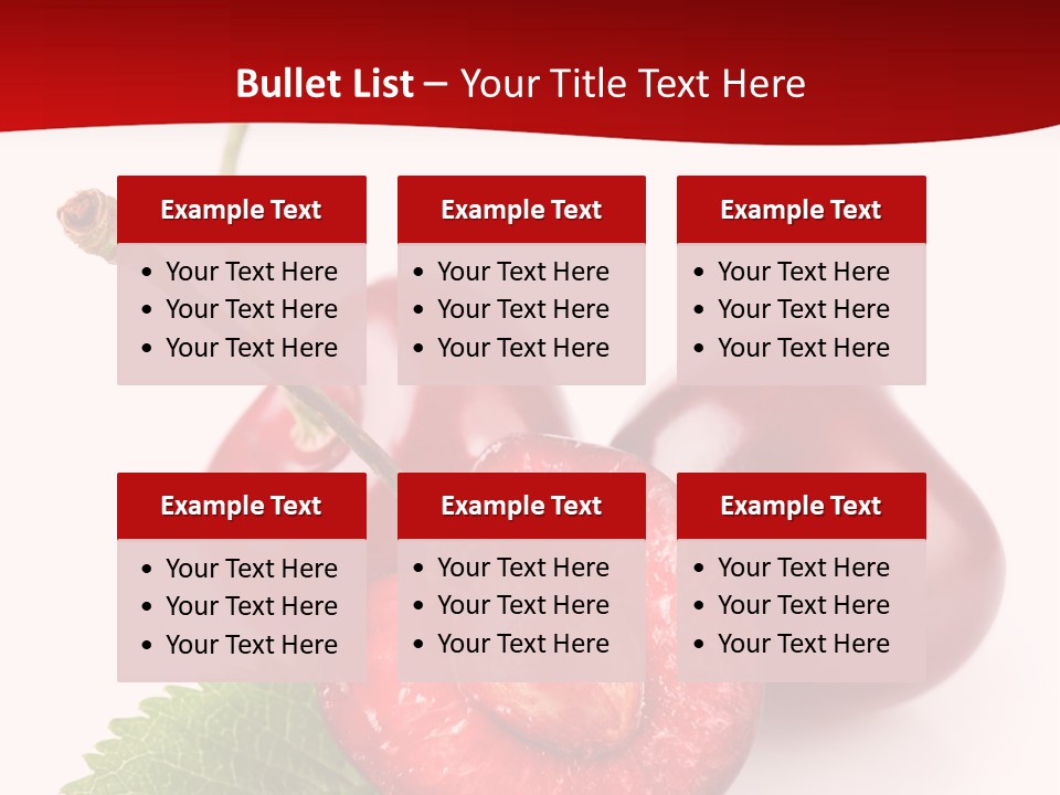 Object Ripe Half PowerPoint Template