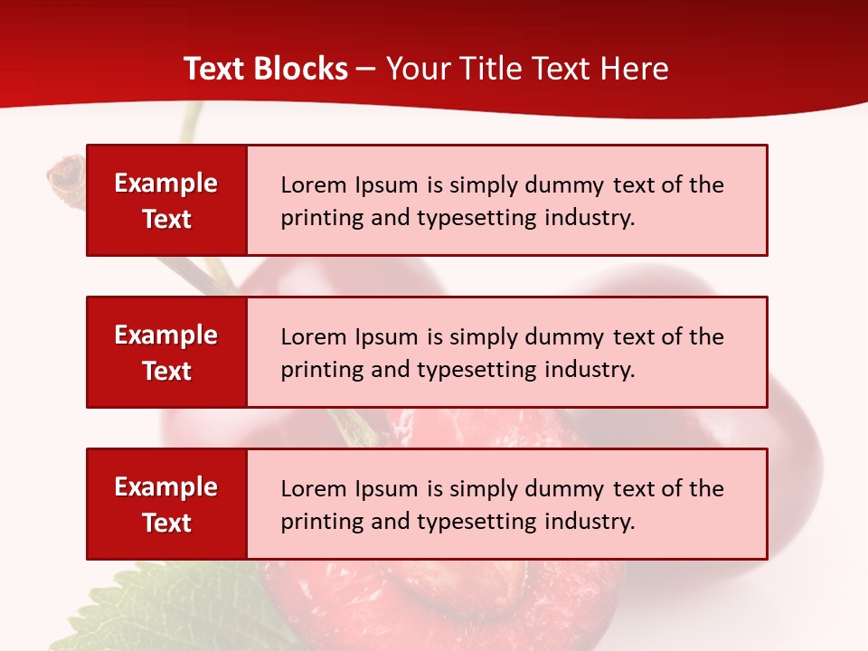 Object Ripe Half PowerPoint Template
