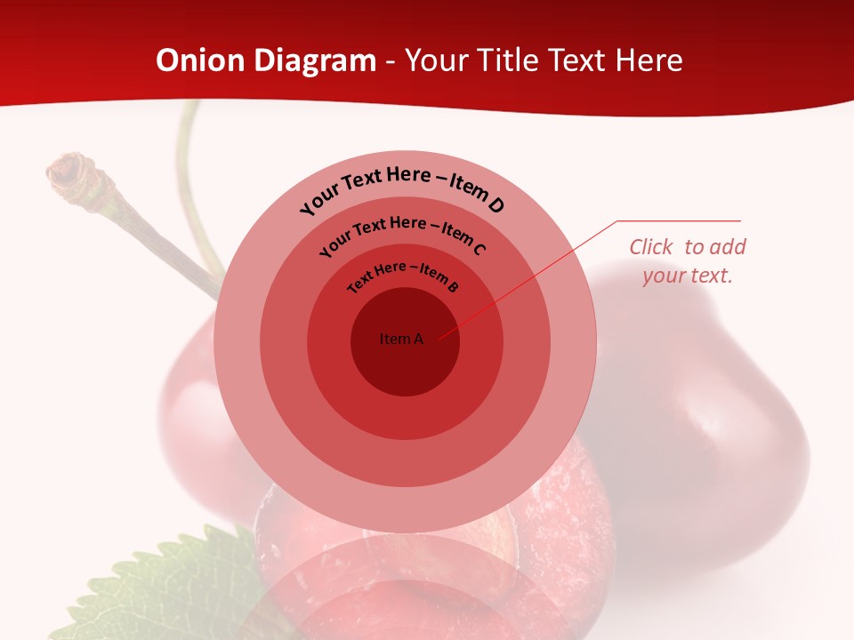 Object Ripe Half PowerPoint Template