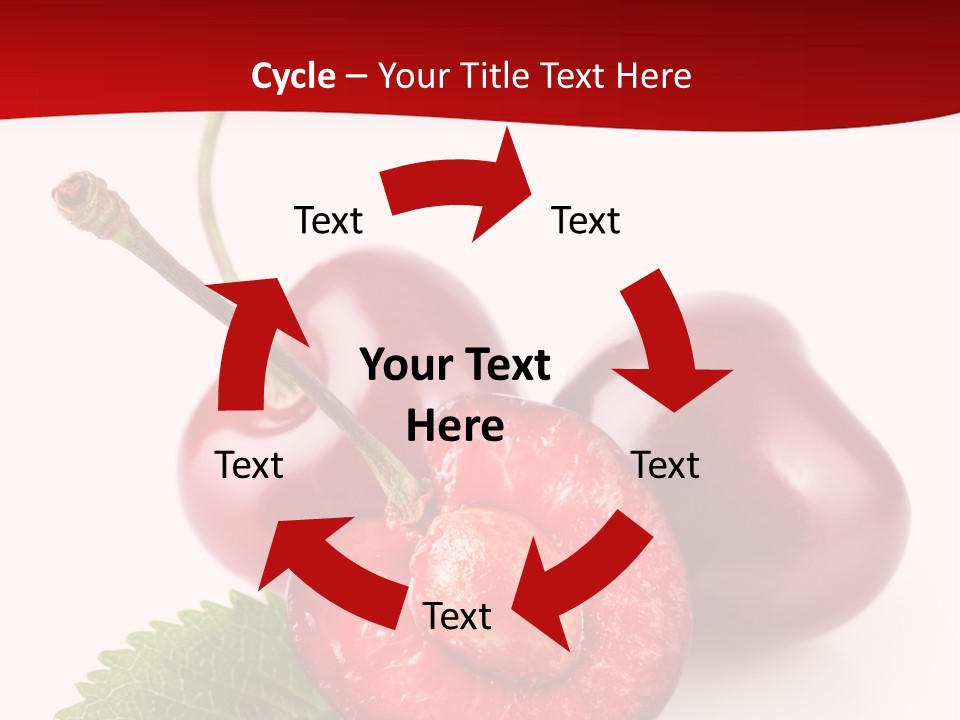 Object Ripe Half PowerPoint Template