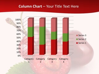 Object Ripe Half PowerPoint Template