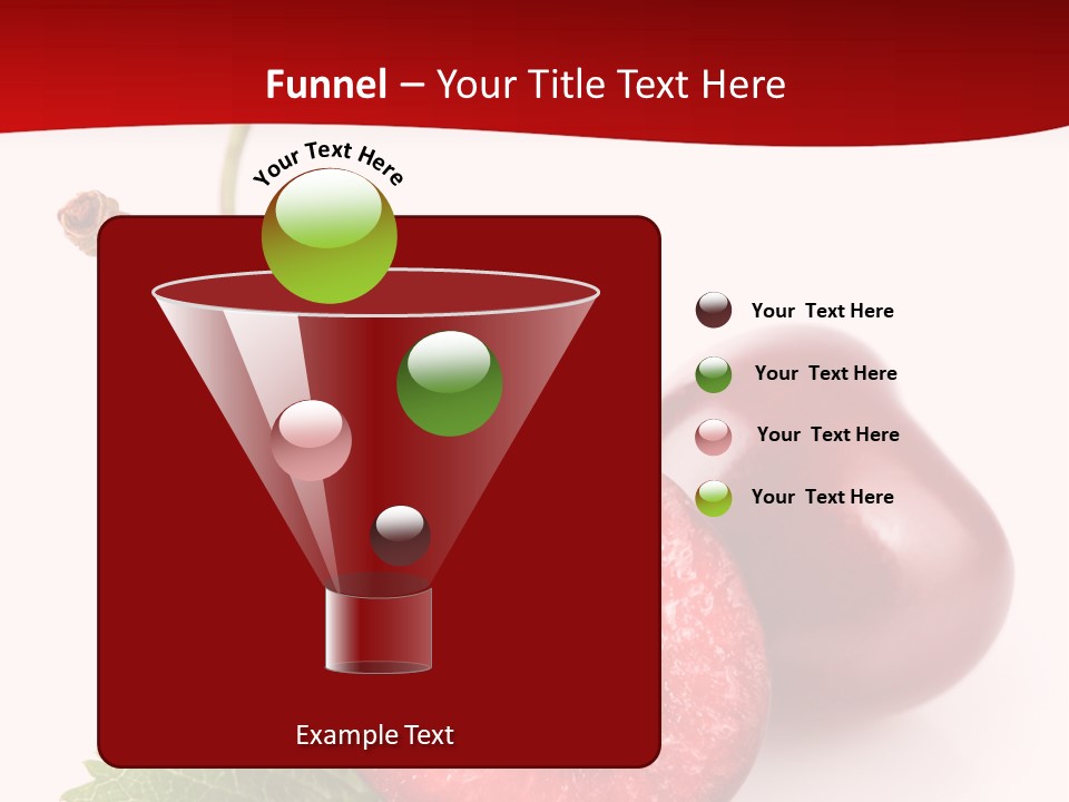 Object Ripe Half PowerPoint Template