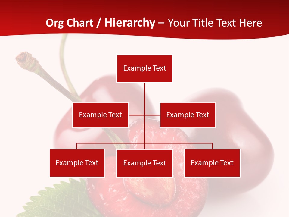 Object Ripe Half PowerPoint Template