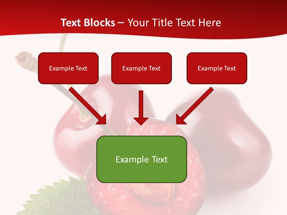 Object Ripe Half PowerPoint Template