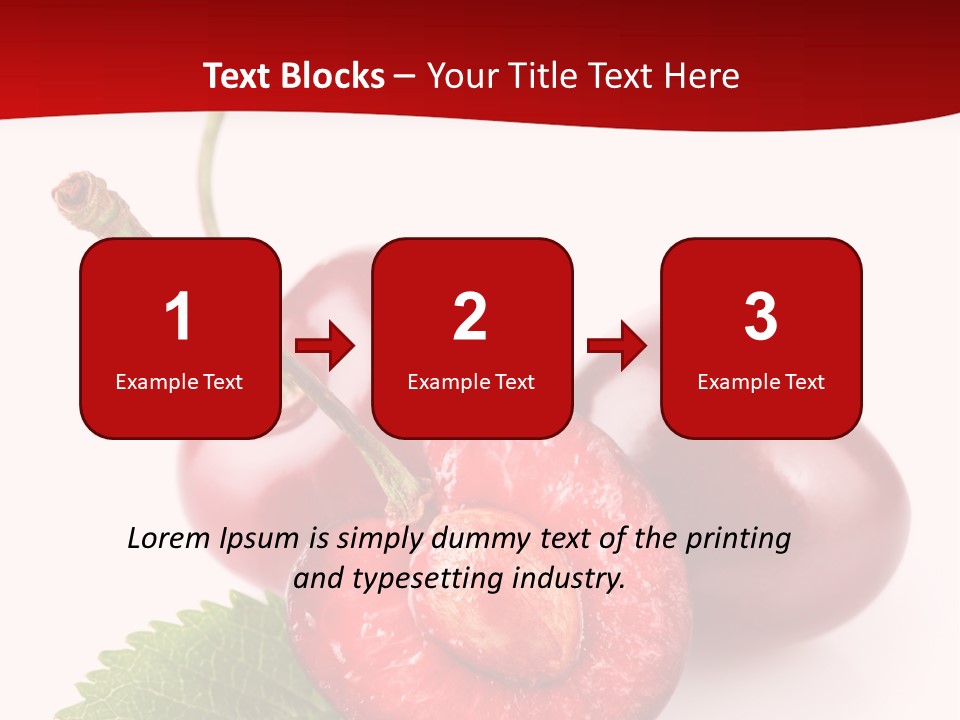 Object Ripe Half PowerPoint Template