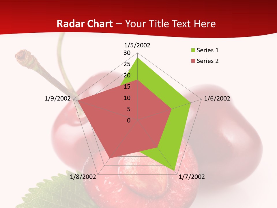 Object Ripe Half PowerPoint Template