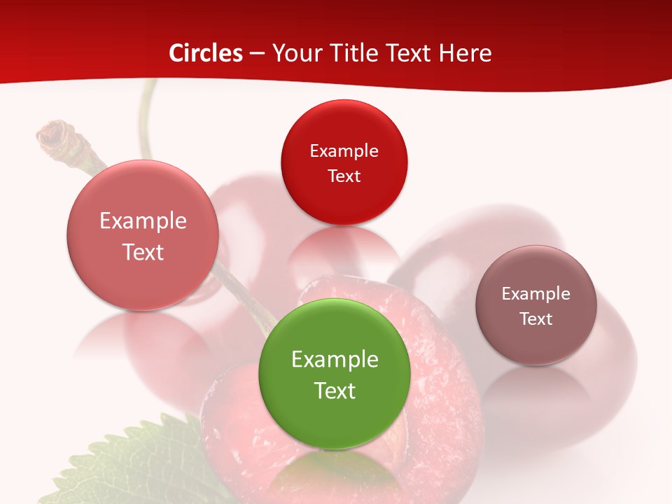 Object Ripe Half PowerPoint Template