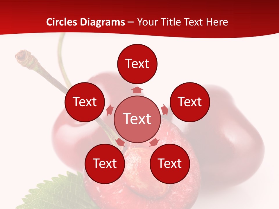 Object Ripe Half PowerPoint Template