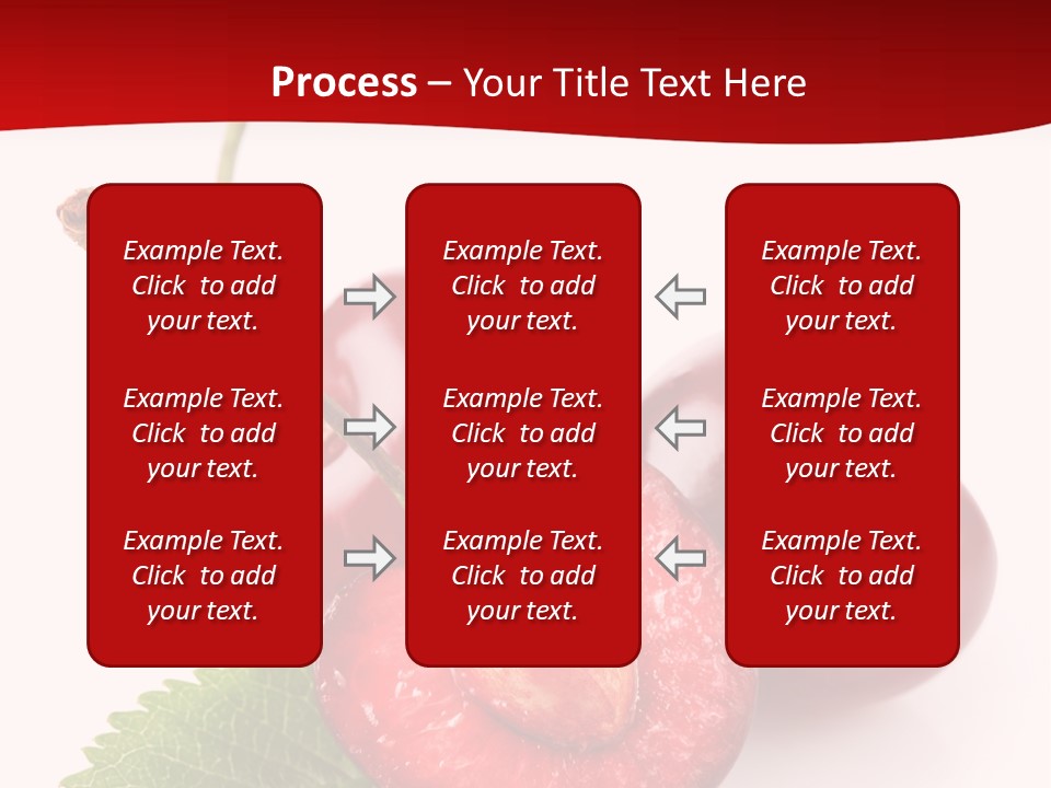 Object Ripe Half PowerPoint Template
