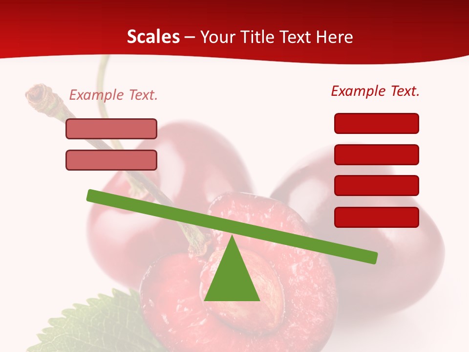 Object Ripe Half PowerPoint Template