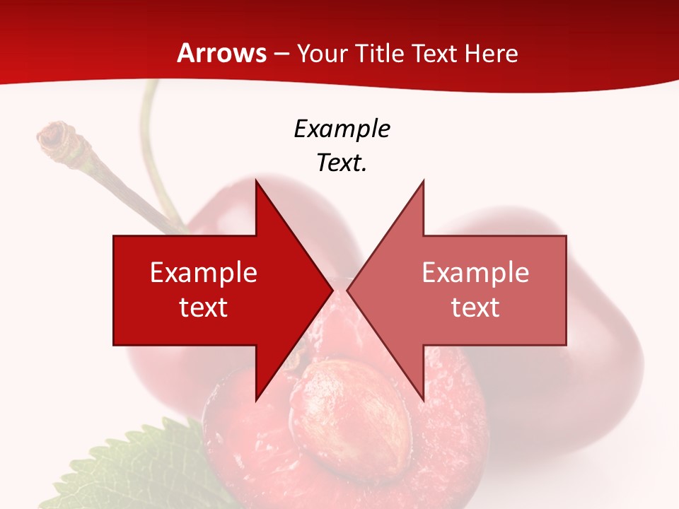 Object Ripe Half PowerPoint Template