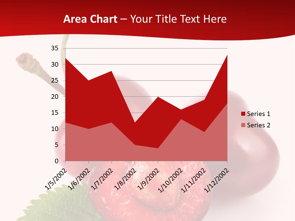Object Ripe Half PowerPoint Template