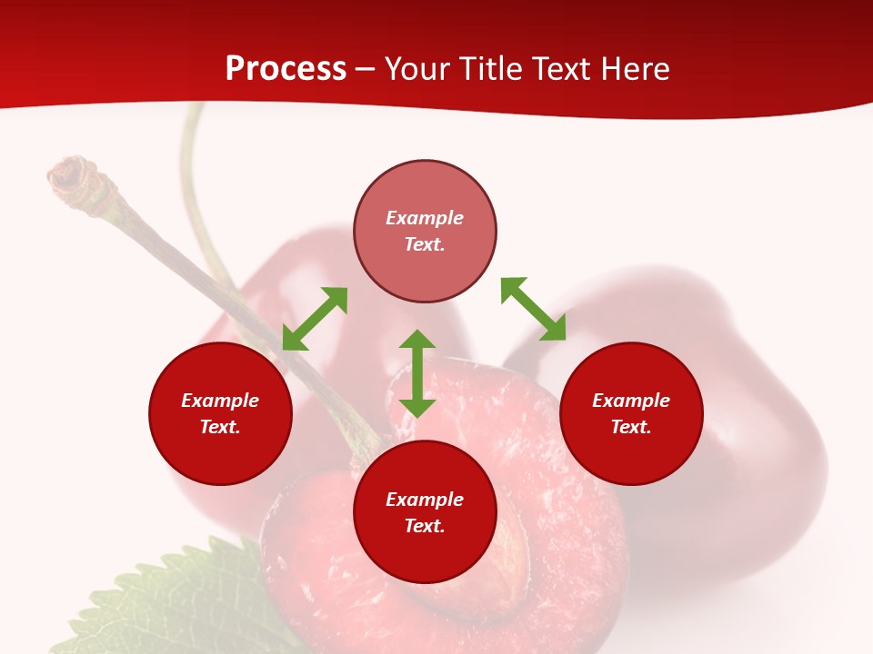 Object Ripe Half PowerPoint Template