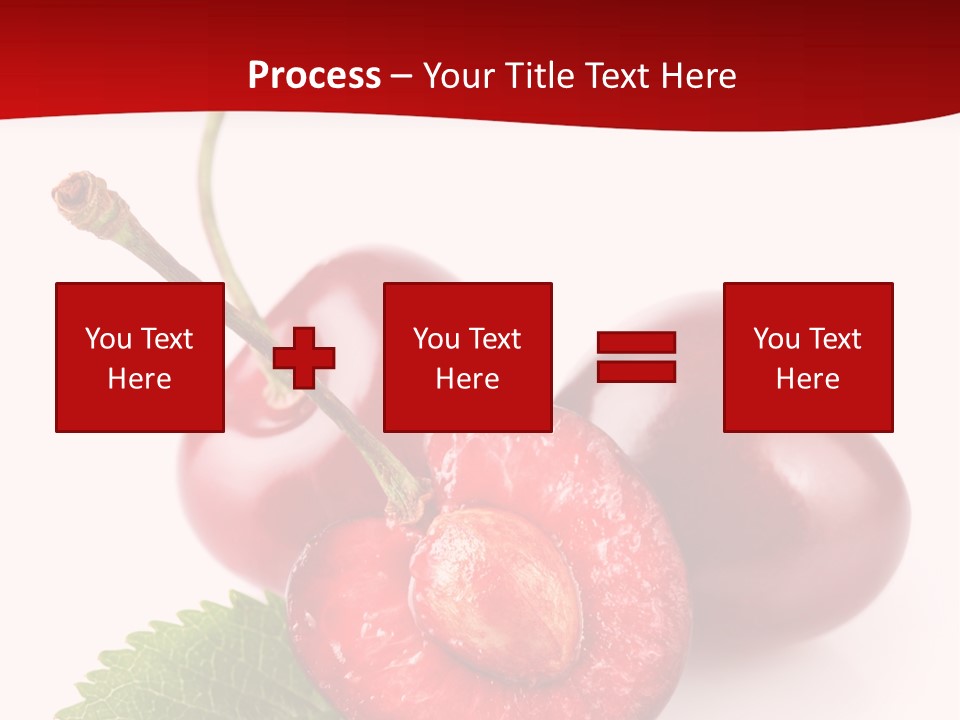 Object Ripe Half PowerPoint Template