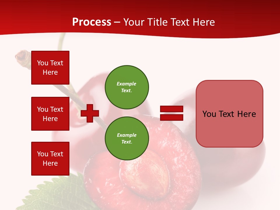 Object Ripe Half PowerPoint Template