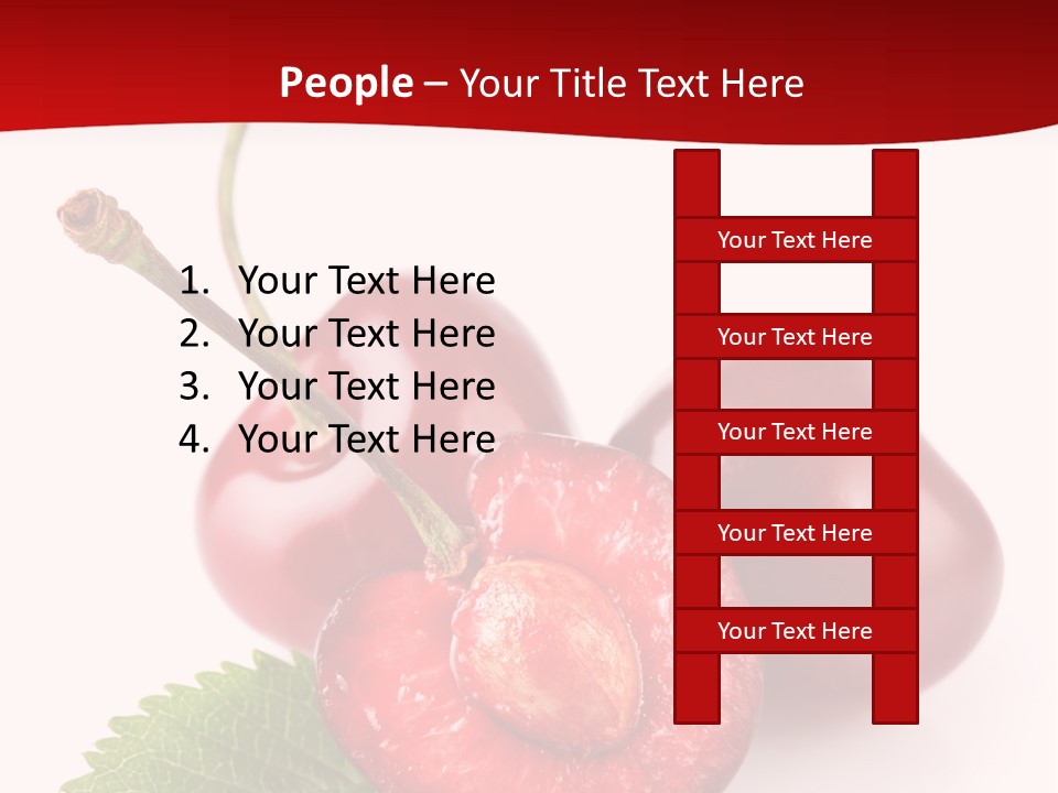 Object Ripe Half PowerPoint Template