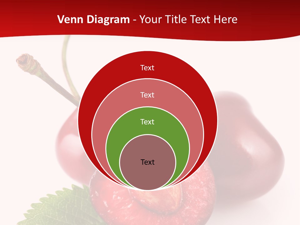 Object Ripe Half PowerPoint Template
