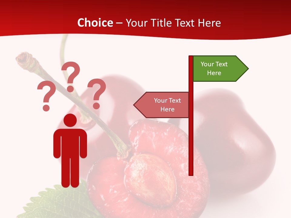 Object Ripe Half PowerPoint Template