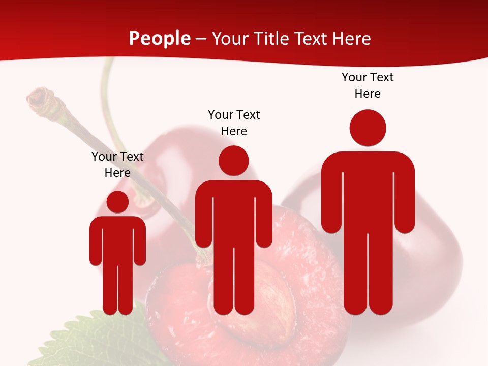 Object Ripe Half PowerPoint Template