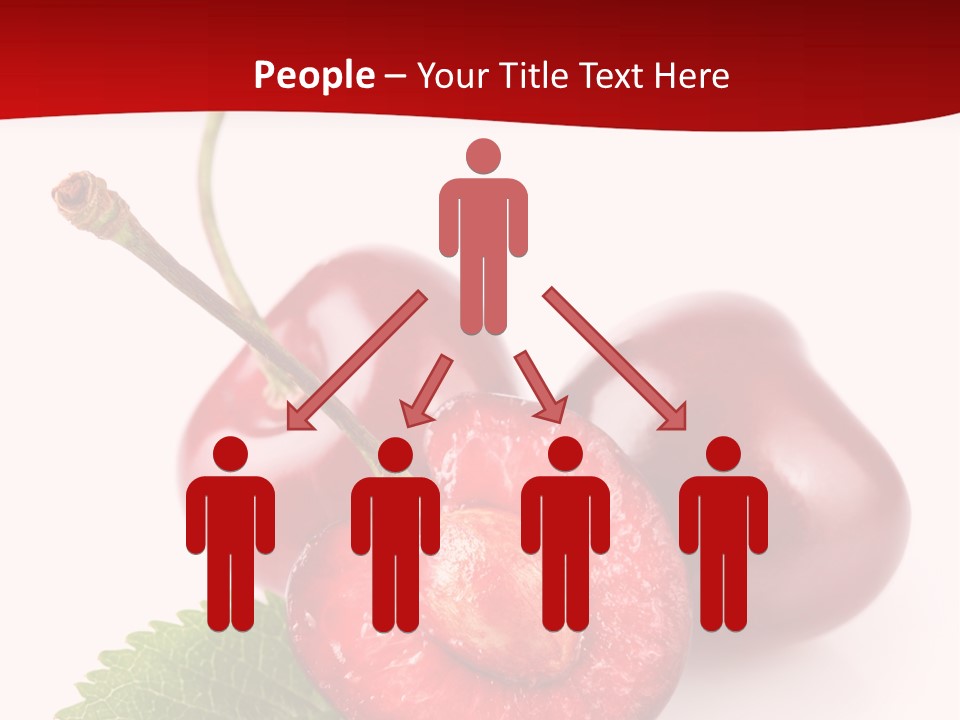 Object Ripe Half PowerPoint Template