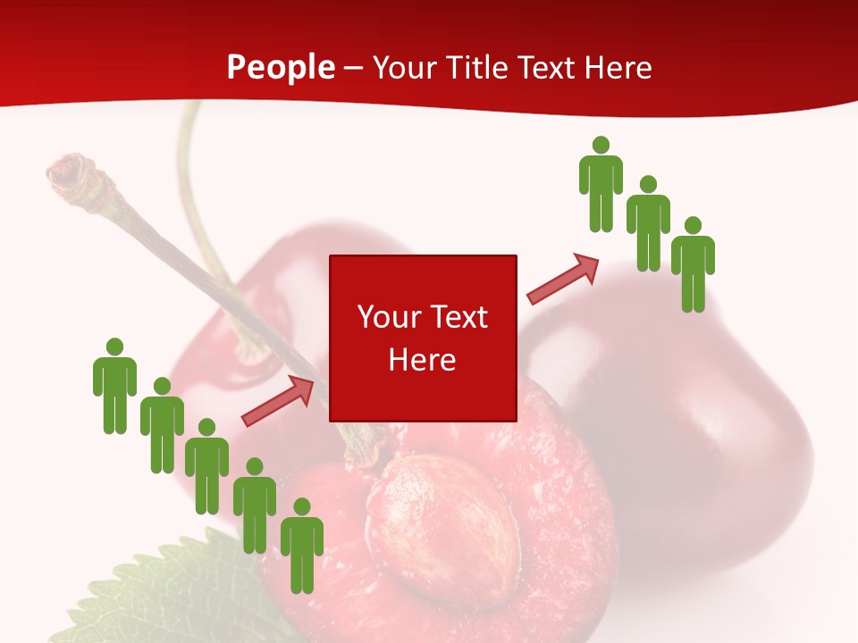 Object Ripe Half PowerPoint Template