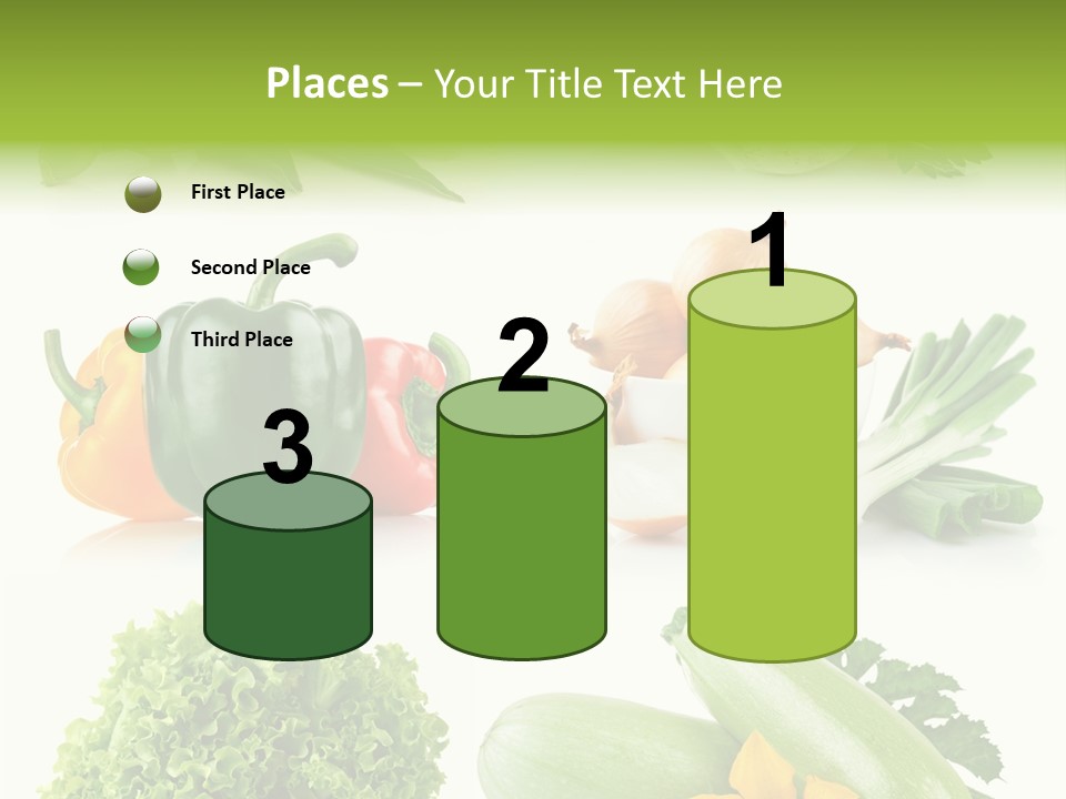 Corn Vegetable Meal PowerPoint Template
