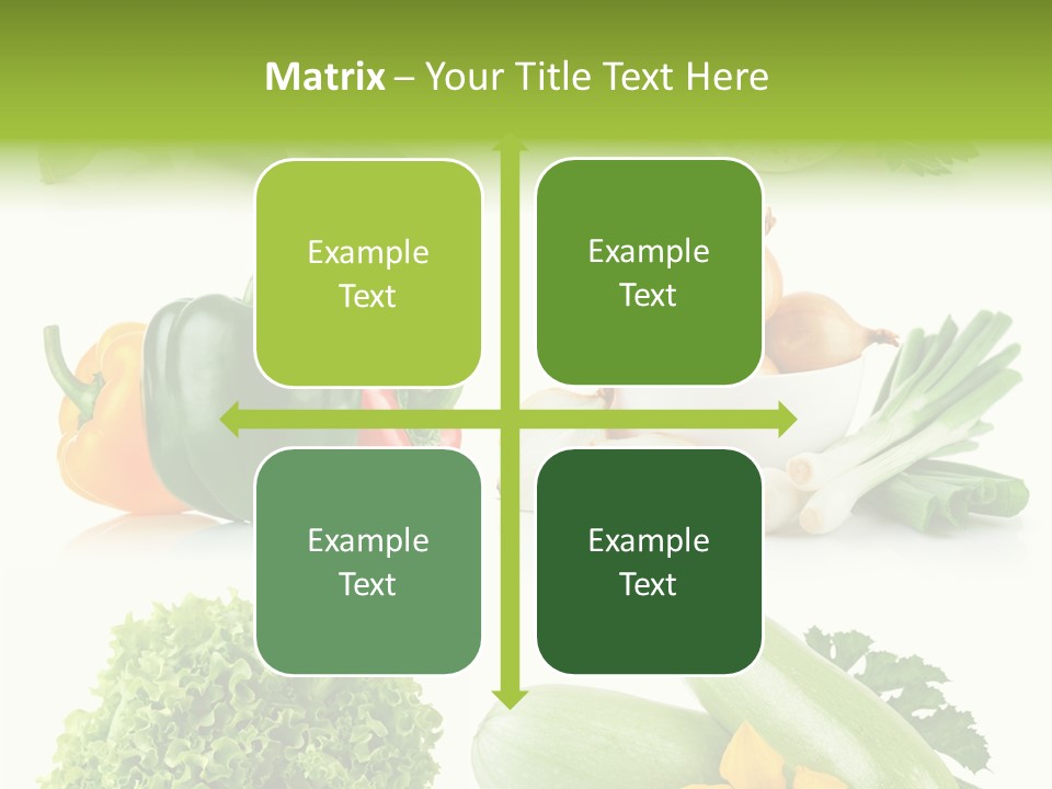 Corn Vegetable Meal PowerPoint Template