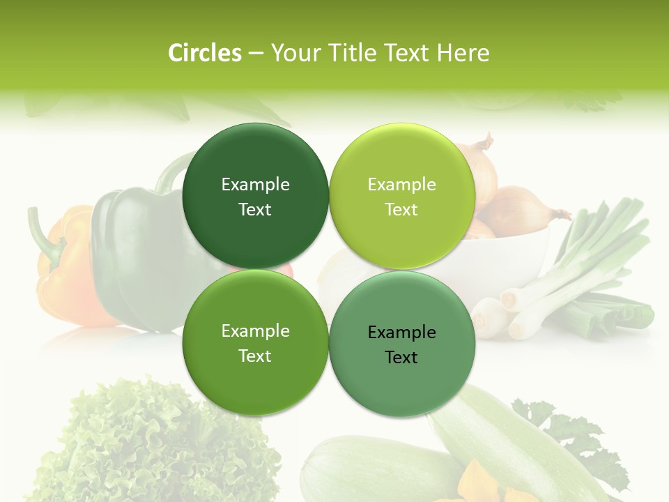 Corn Vegetable Meal PowerPoint Template