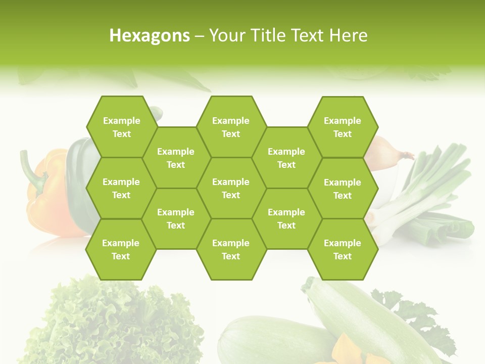 Corn Vegetable Meal PowerPoint Template