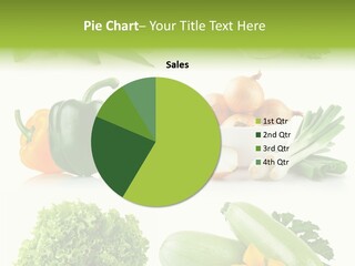 Corn Vegetable Meal PowerPoint Template