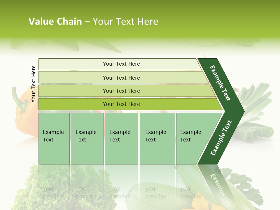 Corn Vegetable Meal PowerPoint Template