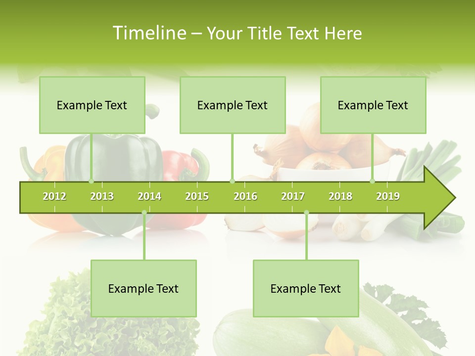 Corn Vegetable Meal PowerPoint Template