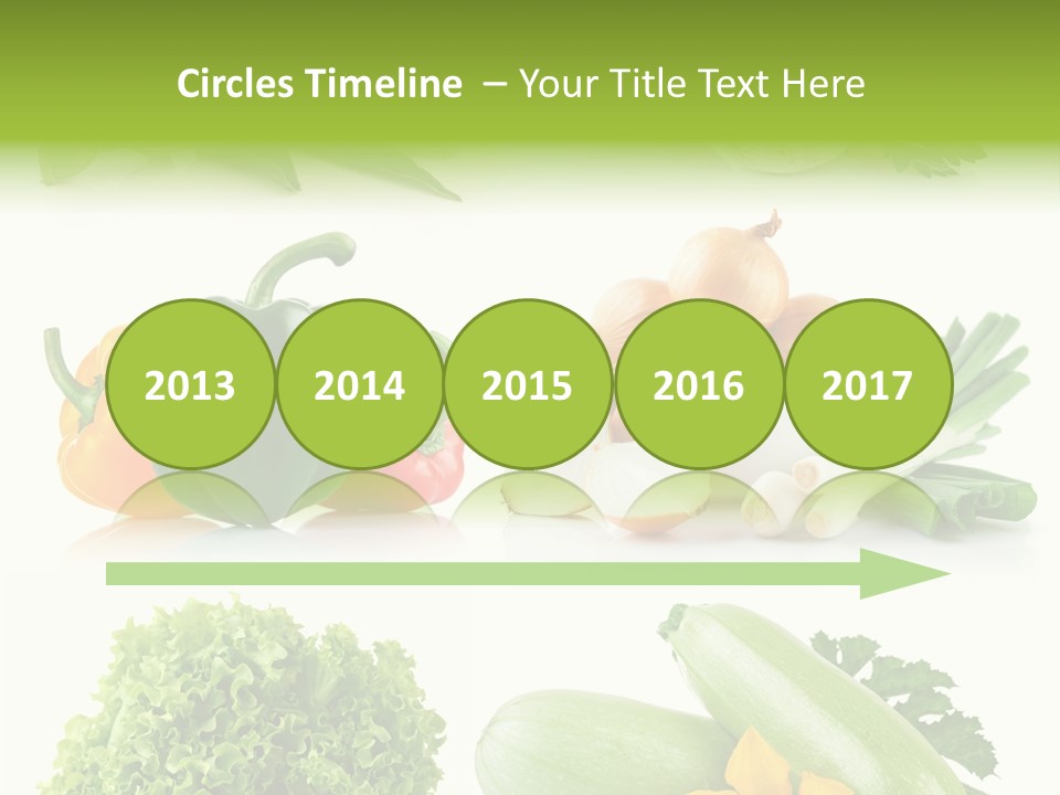 Corn Vegetable Meal PowerPoint Template