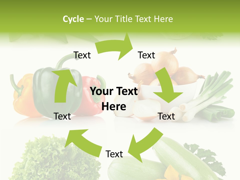 Corn Vegetable Meal PowerPoint Template