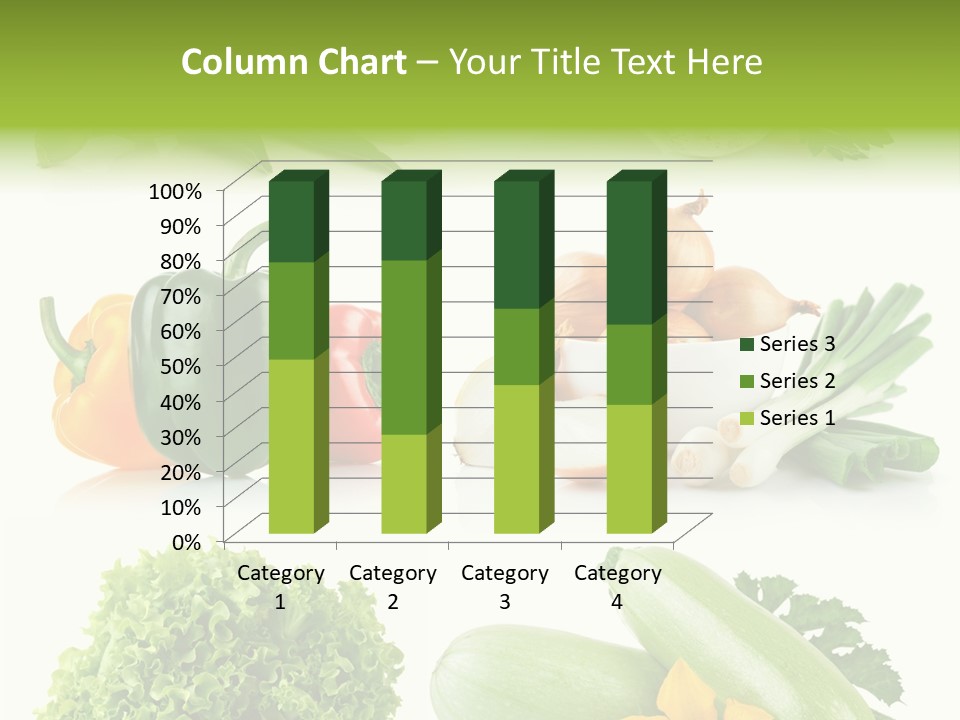 Corn Vegetable Meal PowerPoint Template