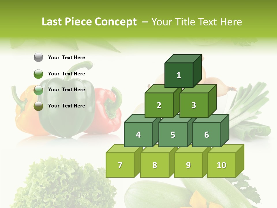 Corn Vegetable Meal PowerPoint Template